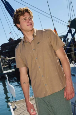 Shirts & Flannels^O'Neill TRVLR UPF Traverse Standard Fit Shirt dark khaki