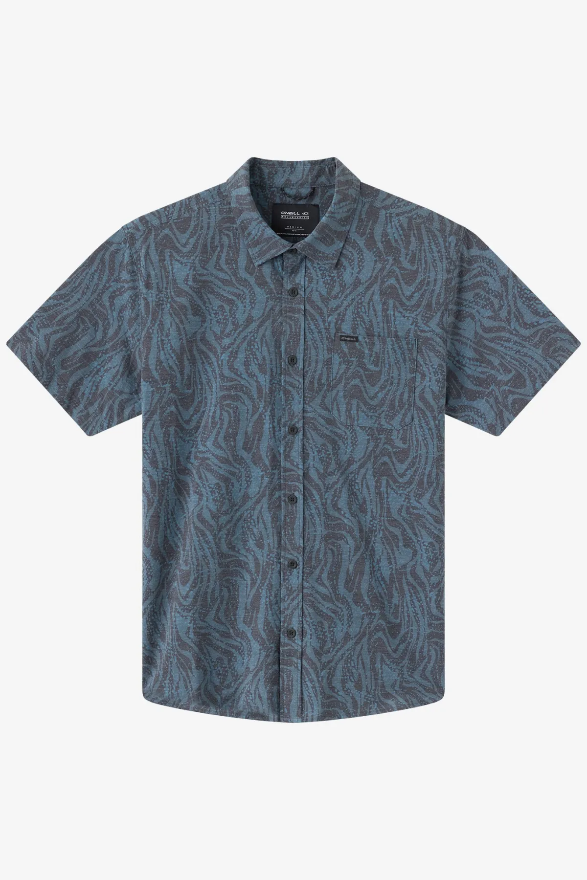 Trvlr Series|Shirts & Flannels^O'Neill TRVLR Upf Traverse Standard Woven Shirt Standard Fit Shirt - | dark shadow