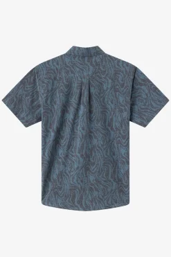 New Arrivals^O'Neill TRVLR UPF Traverse Standard Fit Shirt dark shadow