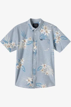 Trvlr Series|Shirts & Flannels^O'Neill TRVLR Upf Traverse Standard Standard Fit Shirt - | light grey