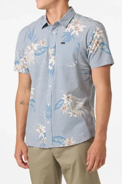 Trvlr Series|Shirts & Flannels^O'Neill TRVLR Upf Traverse Standard Standard Fit Shirt - | light grey