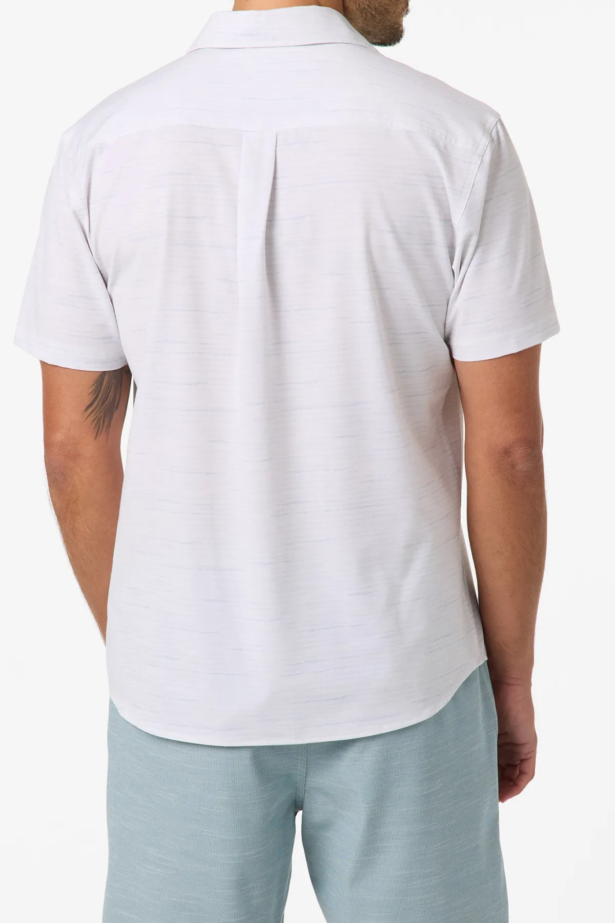 Shirts & Flannels|Best Sellers^O'Neill TRVLR UPF Traverse Stripe Standard Fit Shirt tofu