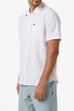 Trvlr Series^O'Neill TRVLR Upf Traverse Stripe Standard Woven Shirt Standard Fit Shirt - | tofu