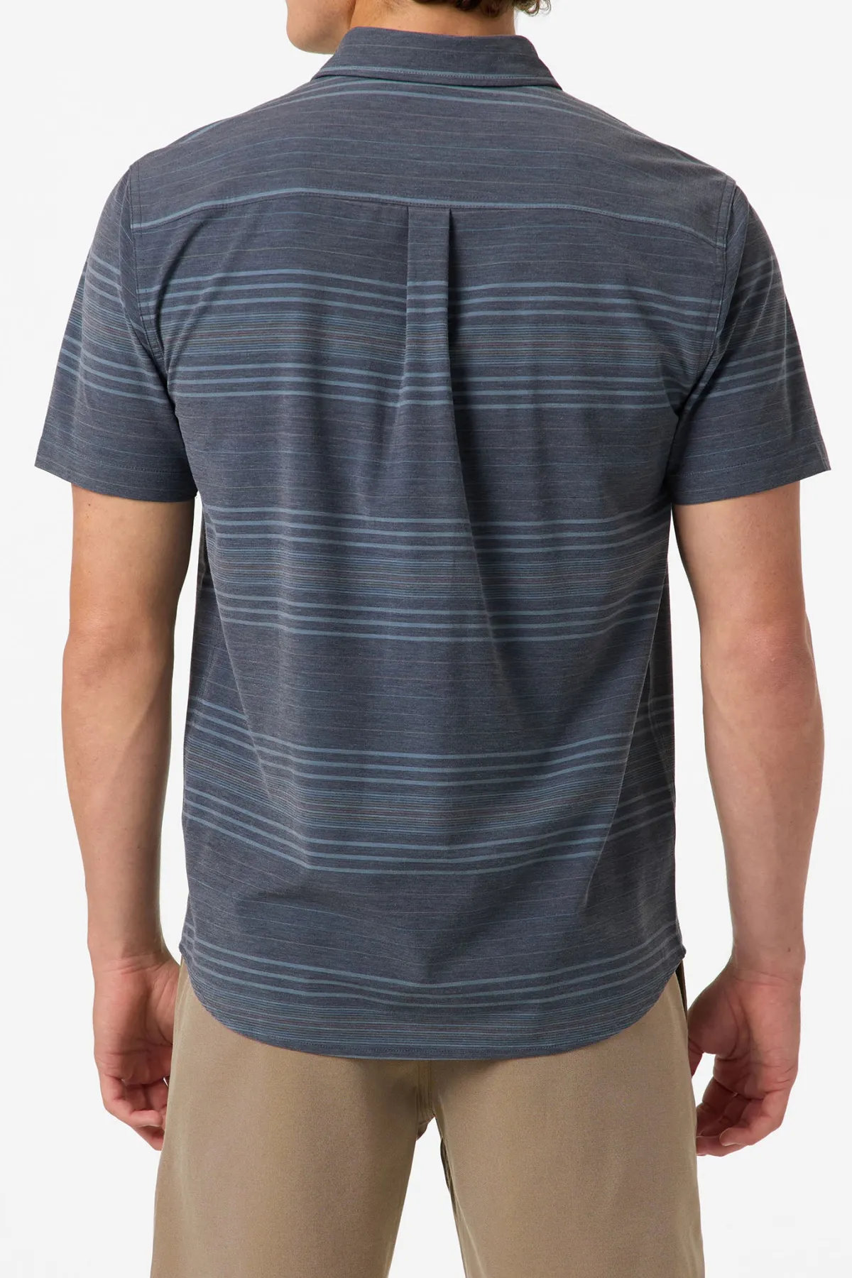 New Arrivals|Trvlr Series^O'Neill TRVLR Upf Traverse Stripe Standard Fit Shirt - | black