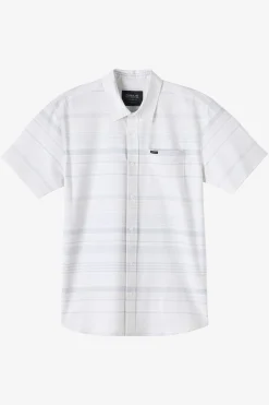 Trvlr Series|Shirts & Flannels^O'Neill TRVLR Upf Traverse Stripe Standard Standard Fit Shirt - | natural 2