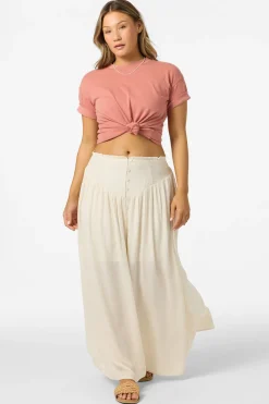 Bottoms|New Arrivals^O'Neill Tryston Midi Skirt tapioca