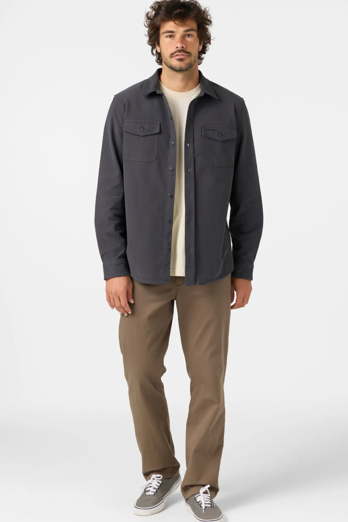 Shirts & Flannels^O'Neill Unified Overshirt Standard Fit Long Sleeve Shirt - | phantom