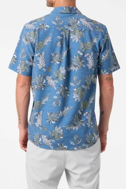 Best Sellers|Shirts & Flannels^O'Neill Upf Slub Relaxed Wvn Shirt Relaxed Fit Shirt - | midnight navy