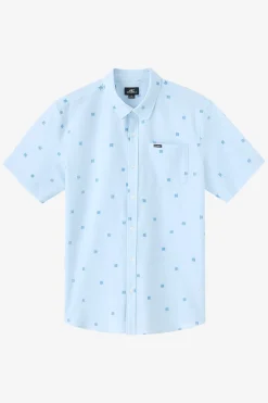 New Arrivals|Shirts & Flannels^O'Neill Upf Slub Relaxed Wvn Shirt Relaxed Fit Shirt - | baby blue