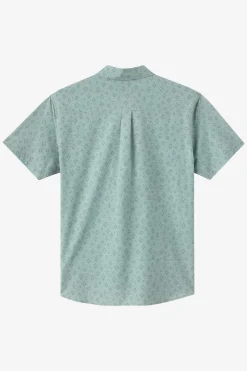 New Arrivals^O'Neill UPF Slub Standard Fit Shirt sage