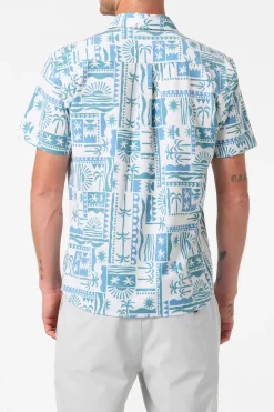 Shirts & Flannels^O'Neill Upf Slub Standard Wvn Shirt Standard Fit Shirt - | cream