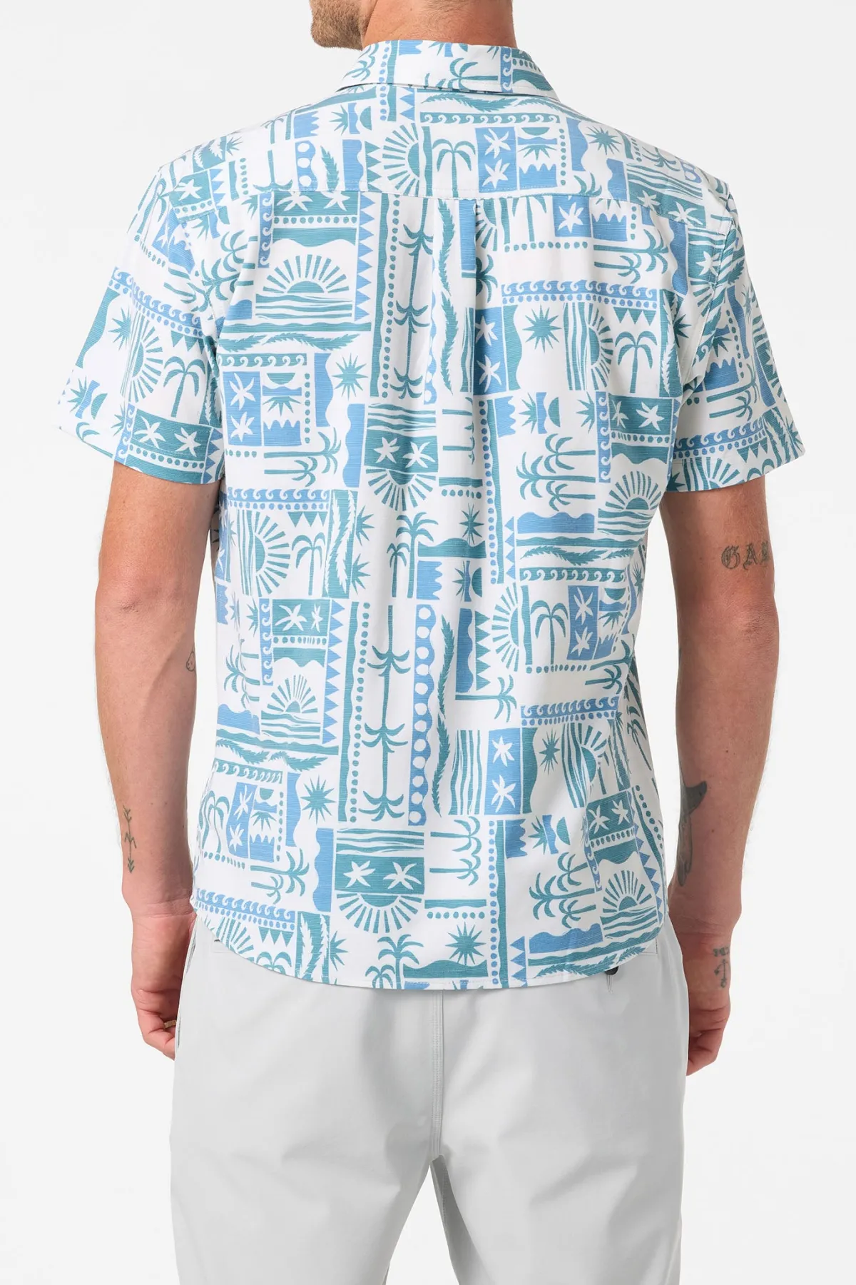 Shirts & Flannels^O'Neill Upf Slub Standard Wvn Shirt Standard Fit Shirt - | cream