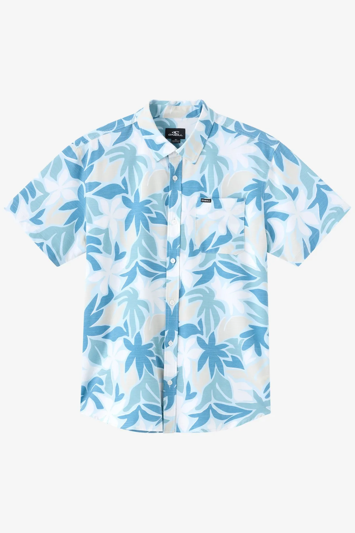 New Arrivals|Shirts & Flannels^O'Neill Upf Slub Standard Wvn Shirt Standard Fit Shirt - | baby blue