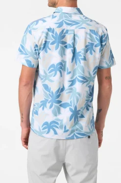 New Arrivals|Shirts & Flannels^O'Neill Upf Slub Standard Wvn Shirt Standard Fit Shirt - | baby blue