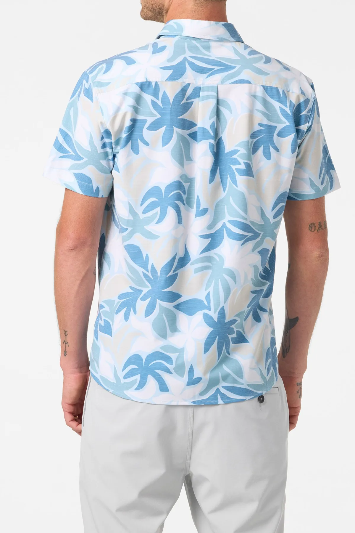 New Arrivals|Shirts & Flannels^O'Neill Upf Slub Standard Wvn Shirt Standard Fit Shirt - | baby blue