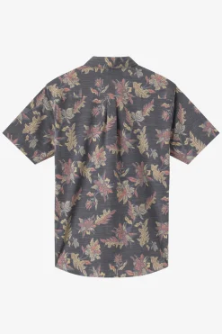 New Arrivals|Shirts & Flannels^O'Neill Upf Slub Standard Wvn Shirt Standard Fit Shirt - | black