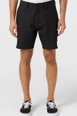 Shorts^O'Neill Utility Scallop Hybrid 18" Hybrid Shorts - | black
