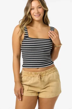 New Arrivals|Tops^O'Neill Vanessa Mini Stripe - | black