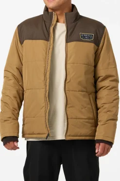 Jackets^O'Neill Vista Quilted Jacket - | dark khaki