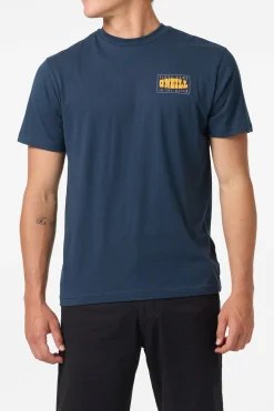 Tees & Tanks^O'Neill Western Standard Fit Tee - | new navy