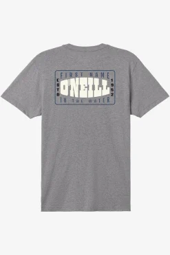 Tees & Tanks^O'Neill Western Standard Fit Tee - | heather grey