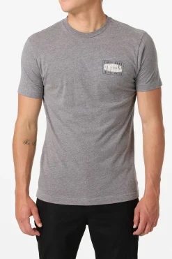 Tees & Tanks^O'Neill Western Standard Fit Tee - | heather grey