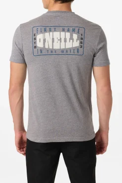 Tees & Tanks^O'Neill Western Standard Fit Tee - | heather grey