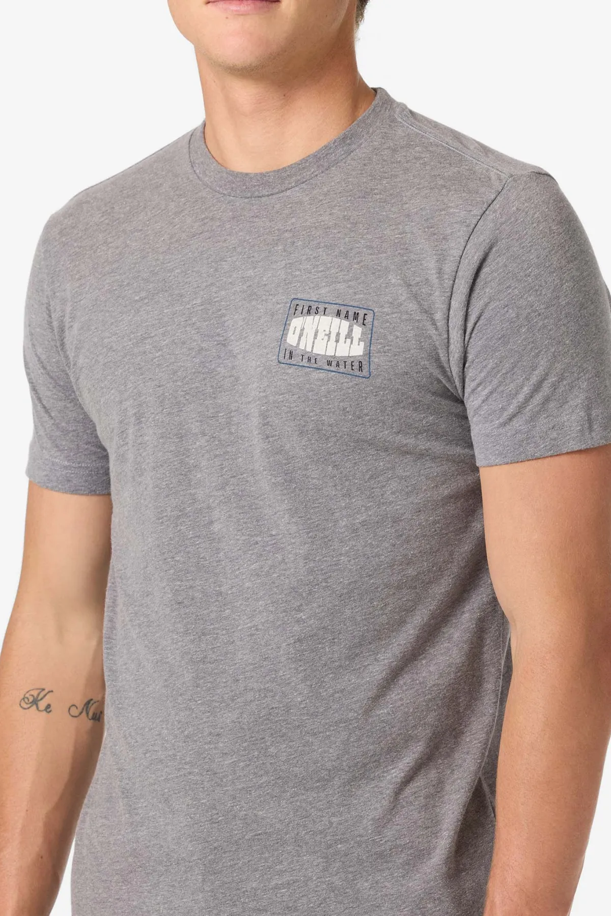 Tees & Tanks^O'Neill Western Standard Fit Tee - | heather grey
