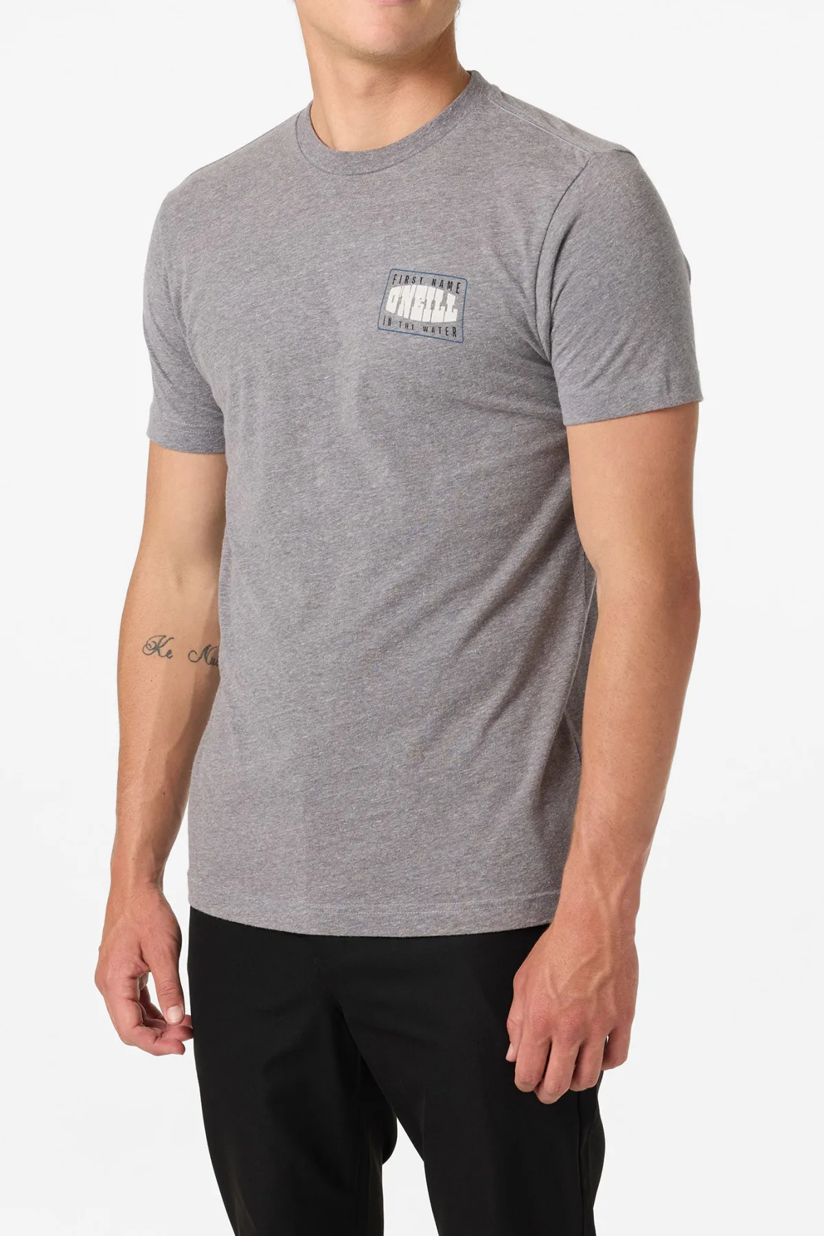 Tees & Tanks^O'Neill Western Standard Fit Tee - | heather grey