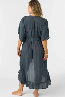 Swim Cover-Ups^O'Neill Wilder Midi Cover-Up Dress - | slate