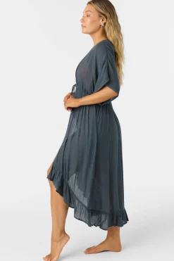 Swim Cover-Ups^O'Neill Wilder Midi Cover-Up Dress - | slate