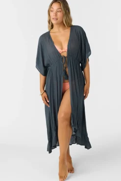 Swim Cover-Ups^O'Neill Wilder Midi Cover-Up Dress - | slate