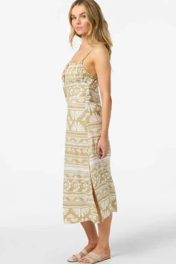Matching Sets|New Arrivals^O'Neill Wiley Abstract Dress Midi Dress twill