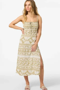 Matching Sets|New Arrivals^O'Neill Wiley Abstract Dress Midi Dress twill