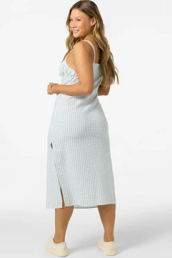 New Arrivals|Dresses^O'Neill Wiley Plaid Dress Midi Dress - | winter white