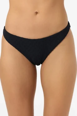 New Arrivals|Swim New Arrivals^O'Neill Willow Weave Flamenco Cheeky Bottoms - | black