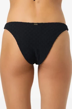 New Arrivals|Swim New Arrivals^O'Neill Willow Weave Flamenco Cheeky Bottoms - | black