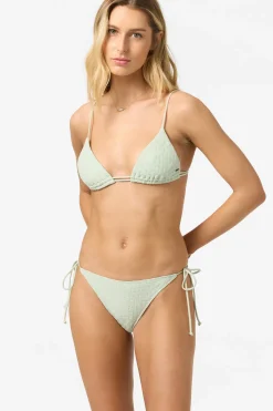 New Arrivals^O'Neill Willow Weave Tanning Triangle Top green lily
