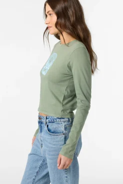 Graphic Tees & Tanks^O'Neill Wings Long Sleeve Tee sea spray