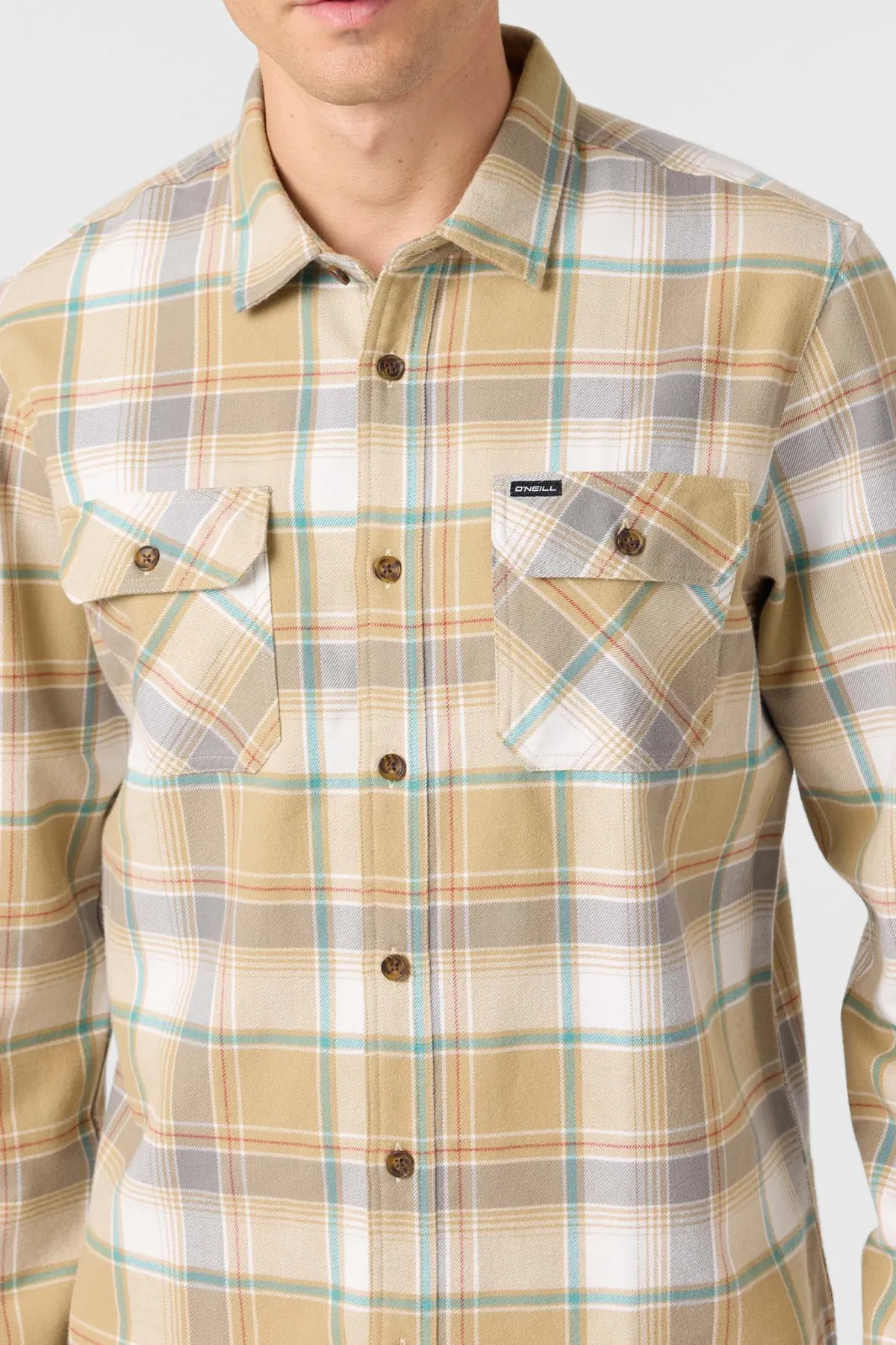 Shirts & Flannels^O'Neill Winslow Plaid Flannel Standard Fit Long Sleeve Shirt - | twill