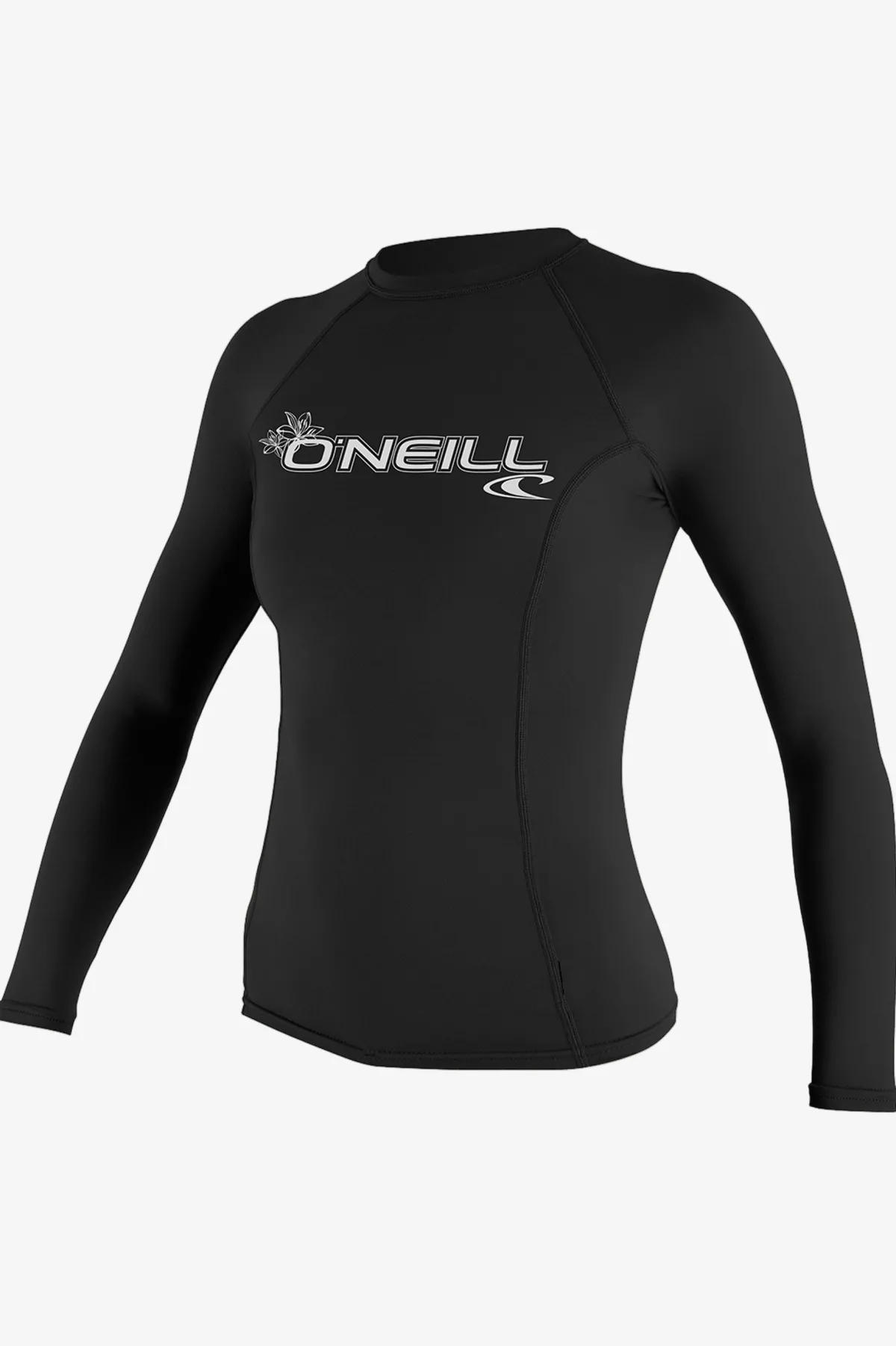 Uv Sun Protection & Rash Guards^O'Neill Women's Basic 50+ Long Sleeve Rashguard - | black