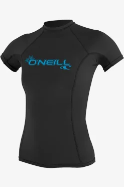Uv Sun Protection & Rash Guards^O'Neill Women's Basic 50+ Rashguard - | black