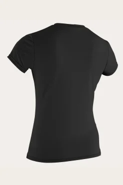 Uv Sun Protection & Rash Guards^O'Neill Women's Basic 50+ Sun Shirt - | black