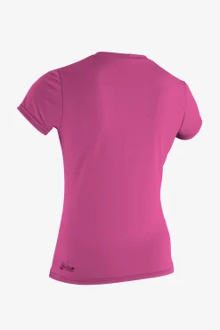 Uv Sun Protection & Rash Guards^O'Neill Women's Basic 50+ Sun Shirt - | fox pink
