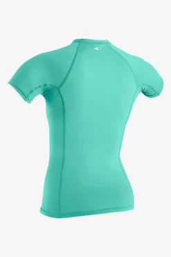 Uv Sun Protection & Rash Guards^O'Neill Women's Basic Skins-2 Rash Guard - Holiday |