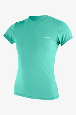 Uv Sun Protection & Rash Guards^O'Neill Women's Basic Skins-2 Sun Shirt - Holiday |