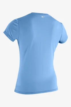 Uv Sun Protection & Rash Guards^O'Neill Women's Basic Skins-2 Sun Shirt - Azurine |