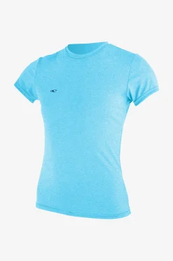 Uv Sun Protection & Rash Guards^O'Neill Women's Hybrid Sun Shirt - | turquoise
