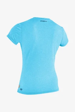 Uv Sun Protection & Rash Guards^O'Neill Women's Hybrid Sun Shirt - | turquoise