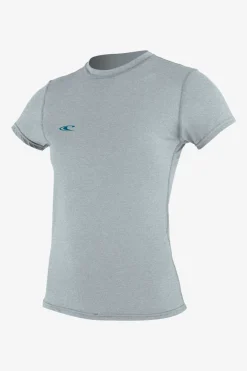 Uv Sun Protection & Rash Guards^O'Neill Women's Hybrid Sun Shirt - | cool grey